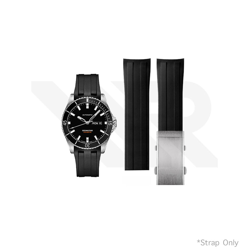 Replacement Rubber Strap Compatible with Mido Ocean Star Series