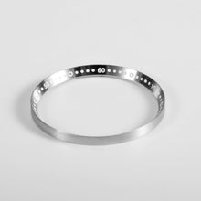 Load image into Gallery viewer, SKX / SRPD Chapter Ring: Brushed Stainless Steel with Luminous Markers

