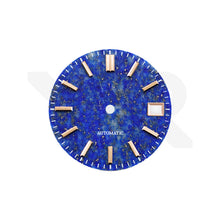 Carica l'immagine nel visualizzatore di Gallery, Lapis Lazuli Stone Dial for Seiko Mod: GS Style Indices