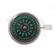 Charger l'image dans la galerie, Seiko (SII) NH36A Automatic Movement (C3 Lume Black Kanji 3o'clock)