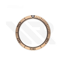 Charger l'image dans la galerie, Seamaster SM300 Style Matte Finished Ceramic Sloped Bezel Inserts for SKX007 / SRPD Seiko Mod: Rose Gold