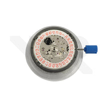 Carica l'immagine nel visualizzatore di Gallery, Seiko (SII) NH35A Automatic Movement (White/Orange Date Disc)