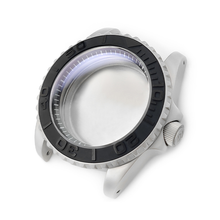 Carica l'immagine nel visualizzatore di Gallery, YM Oyster Style Sandblasted Case Set for Seiko SKX / SRPD Mod: Silver