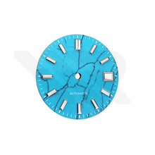 Afbeelding in Gallery-weergave laden, Malachite Turquoise Dial for Seiko Mod