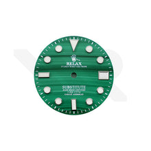Charger l'image dans la galerie, Relax Dial for Seiko Mod: Malachite Green Stone