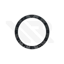 Lade das Bild in den Galerie-Viewer, YM Style GMT-24 Keramik-Lünetteneinsatz mit abgeschrägter Kante für SKX/SRPD: Schwarz