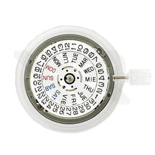 Charger l'image dans la galerie, Seiko (SII) NH36A Automatic Movement (White / Spanish 3o'clock)