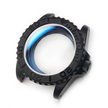 Load image into Gallery viewer, YM Oyster Style Sandblasted Case Set for Seiko SKX / SRPD Mod: Black