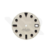 Load image into Gallery viewer, Sub Style Matte White Dial for Seiko Mod: Sub Style Black Indices
