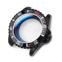 Afbeelding in Gallery-weergave laden, SUB Oyster Style Sandblasted Case Set for Seiko SKX / SRPD Mod: Black