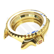 Cargar imagen en el visor de la galería, SKX Polished Case Set for Seiko Mod: Gold (4 o'clock)