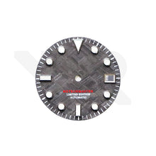Carica l'immagine nel visualizzatore di Gallery, Black Meteorite Dial for Seiko Mod - Sub Diver Style