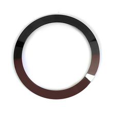 Lade das Bild in den Galerie-Viewer, Schlichter, abgeschrägter Keramik-Lünetteneinsatz für SKX/SRPD – Schwarz/Braun