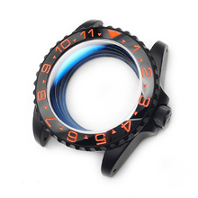 Afbeelding in Gallery-weergave laden, GMT Oyster Style Sandblasted Case Set for Seiko SKX / SRPD Mod: Black