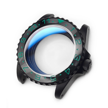 Afbeelding in Gallery-weergave laden, GMT Oyster Style Sandblasted Case Set for Seiko SKX / SRPD Mod: Black