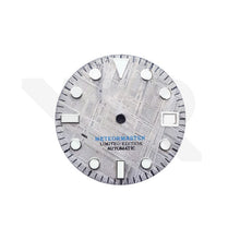 Cargar imagen en el visor de la galería, Gray Meteorite Dial for Seiko Mod - Sub Diver Style