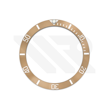 Lade das Bild in den Galerie-Viewer, Aluminium-Lünetteneinsatz im Sub-Style für SKX/SRPD – Champagner