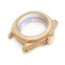 Afbeelding in Gallery-weergave laden, Nautilus Sandblasted Case Set for Seiko Mod: Rose Gold