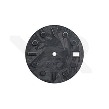 Charger l'image dans la galerie, Carbon Fiber Dial for Seiko Mod - Sub Style Black Luminous