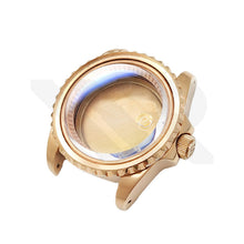 Load image into Gallery viewer, SUB Oyster Style Brushed Case Set for Seiko SKX / SRPD Mod: Rose Gold