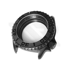 Load image into Gallery viewer, YM Style Sandblasted Case Set for Seiko Mod: Black