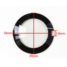 Cargar imagen en el visor de la galería, Special Cut Double Domed Mineral Crystal for Rado Coupole Series