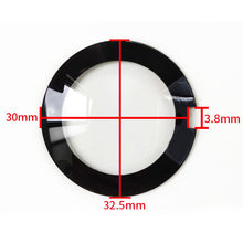 Cargar imagen en el visor de la galería, Special Cut Double Domed Mineral Crystal for Rado Coupole Series