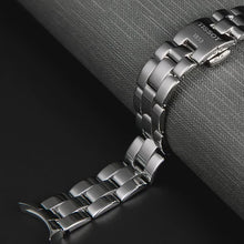 Load and play video in Gallery viewer, Replacement Stainless Steel Bracelet Compatible with Tissot T-Wave T112210A