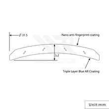 Carica l'immagine nel visualizzatore di Gallery, SKX / SRPD Double Domed Sapphire Crystal (Blue AR Coating)