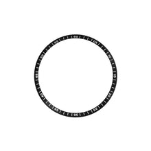 Cargar imagen en el visor de la galería, SKX / SRPD Chapter Ring: Black with White Numeric Markers