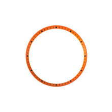 Cargar imagen en el visor de la galería, SKX / SRPD Chapter Ring: Orange with Black Markers