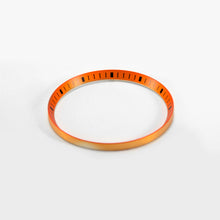 Cargar imagen en el visor de la galería, SKX / SRPD Chapter Ring: Orange with Black Markers