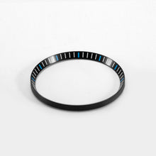 Lade das Bild in den Galerie-Viewer, SKX / SRPD Chapter Ring: Black With Light Blue Markers