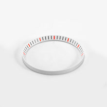 Lade das Bild in den Galerie-Viewer, SKX / SRPD Chapter Ring: White With Red Markers
