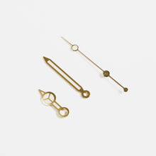 Lade das Bild in den Galerie-Viewer, Mercedes-Uhrenzeiger für Seiko-Modell: Gold, Blau, Leuchtzeiger