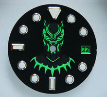 Load image into Gallery viewer, Black Panther Dial Sets for Seiko Mod (Commemorate limited edition)
