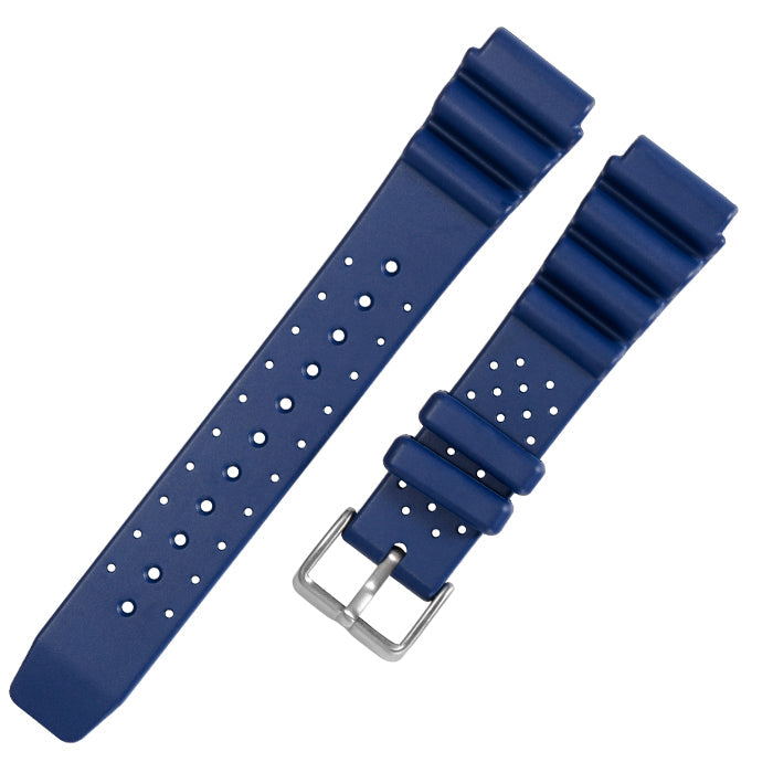 Rubber Diver Strap for Seiko Monster Series - Navy