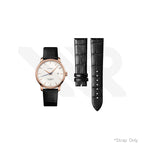 Ersatzlederarmband kompatibel mit Mido Baroncelli Heritage M027407