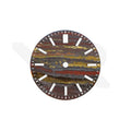 Tiger Iron Stone Dial for Seiko Mod: GS Style Indices