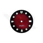 Gradient Finish Diver Dial for Seiko Mod: Red Fume