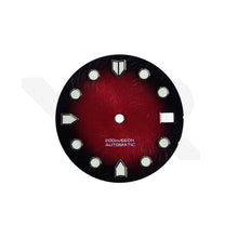 Charger l&#39;image dans la galerie, Gradient Finish Diver Dial for Seiko Mod: Red Fume
