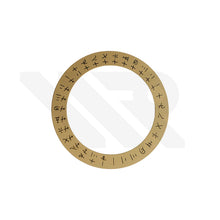 Load image into Gallery viewer, ETA2834 Date Disc Patch - Gold/Mandarin (Set)
