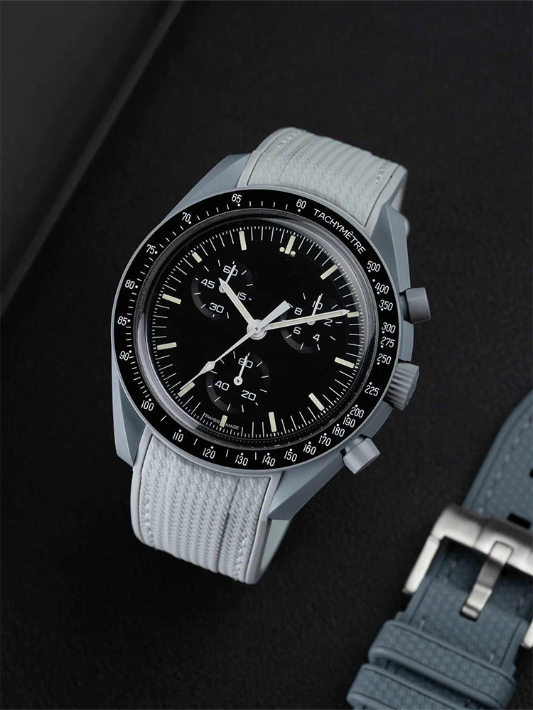 Rubber Strap Compatible with Omega x Swatch MoonSwatch