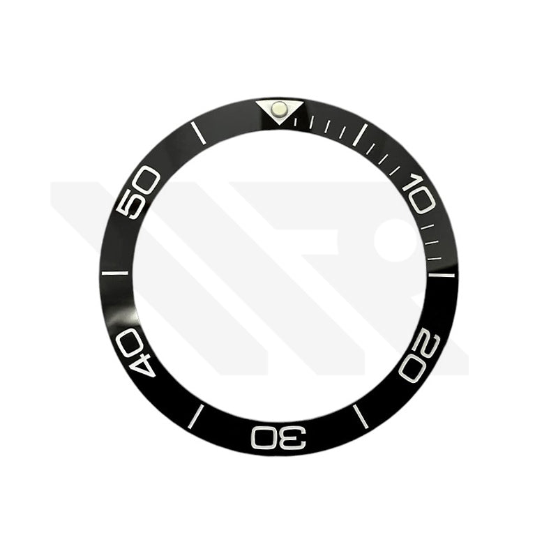 Ceramic Sloped Bezel Insert for Hydroconquest: Black