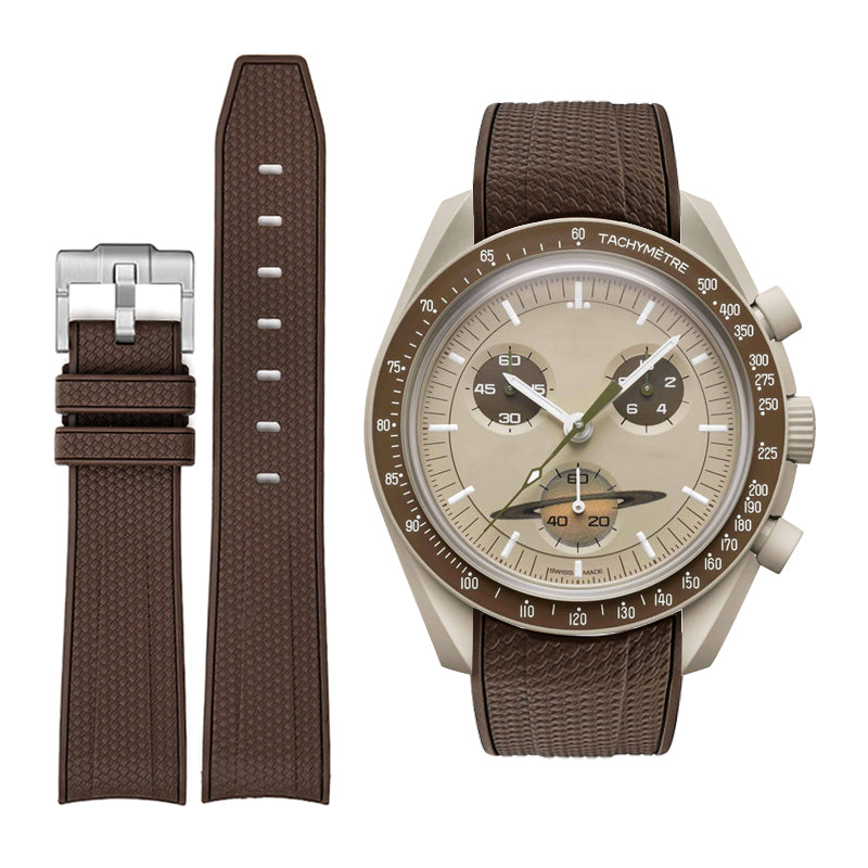 Rubber Strap Compatible with Omega x Swatch MoonSwatch