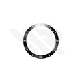 Replacement Ceramic Bezel Ring Compatible with Emile Chouriet Challenger 42.5mm 08.1169 Series : Black