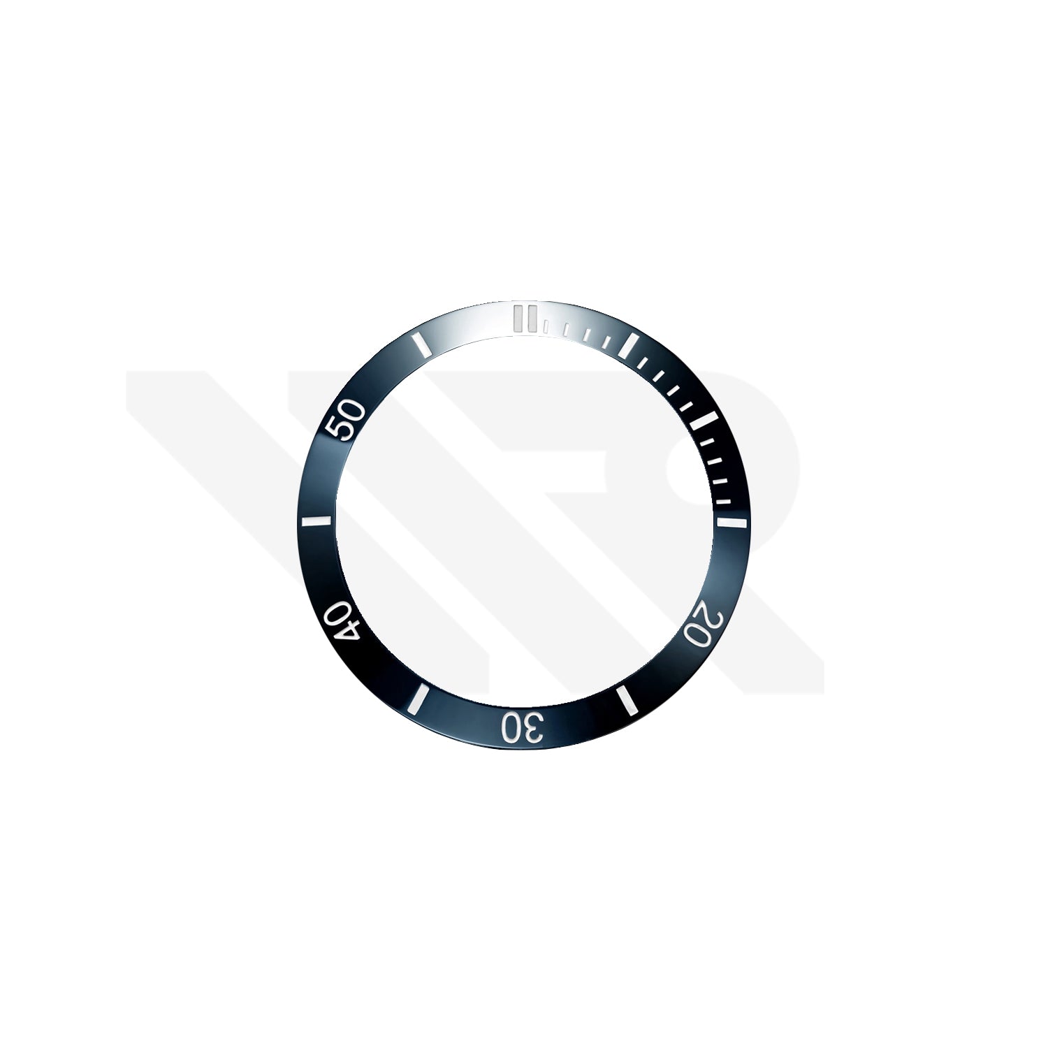Replacement Ceramic Bezel Ring Compatible with Emile Chouriet Challenger 42.5mm 08.1169 Series : Blue