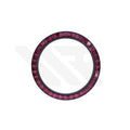 Replacement Cubic Zirconia Bezel Compatible with Rolex Daytona : Black Bezel with Red CZ