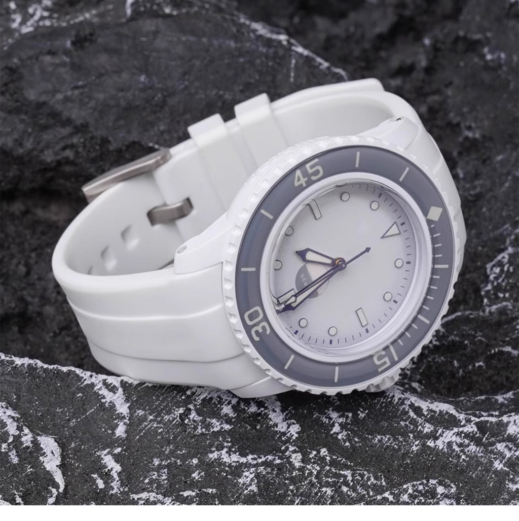 Rubber B Style Strap for Blancpain x Swatch Ocean Of Storms
