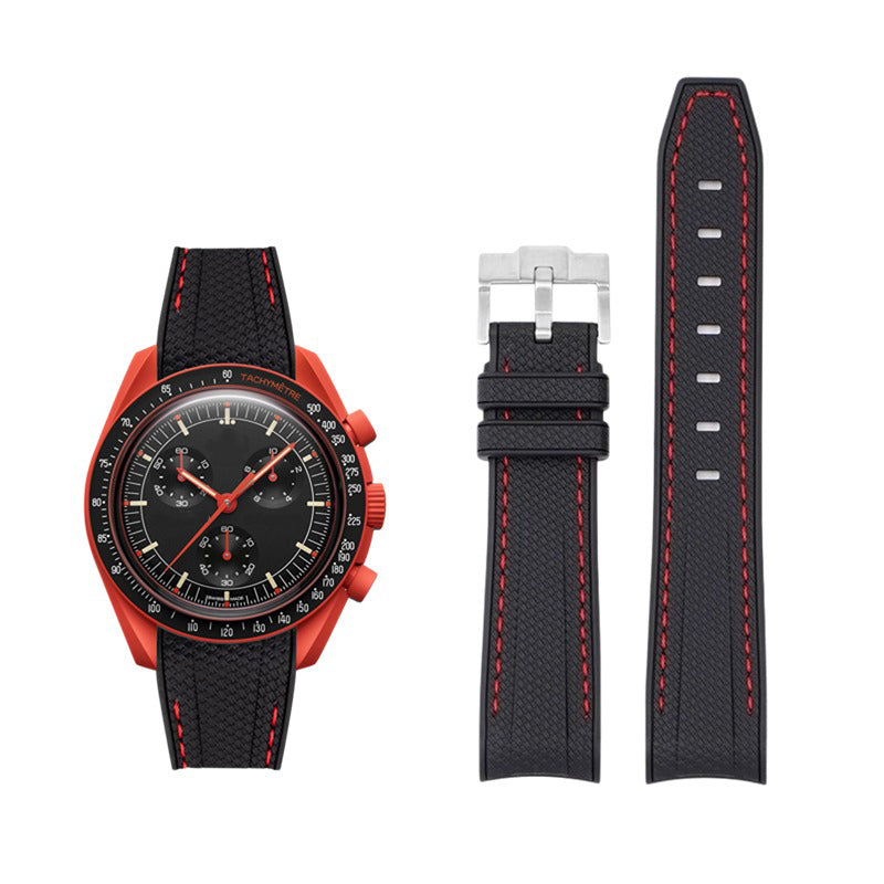 Rubber Strap Compatible with Omega x Swatch MoonSwatch
